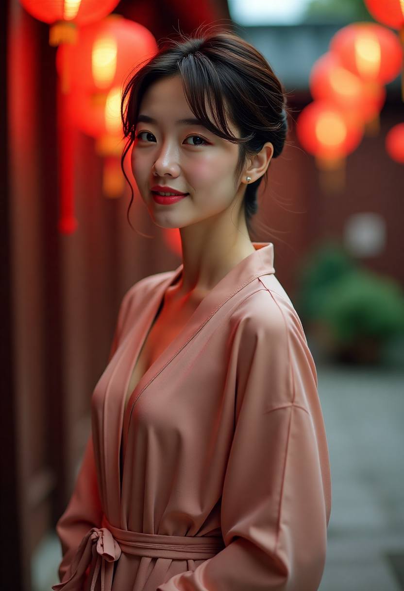 受访者在菜场接受采访